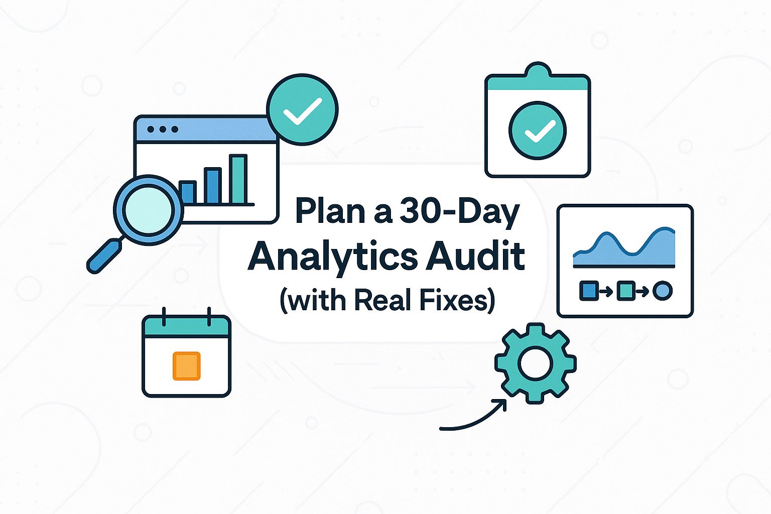 Plan a 30-Day Analytics Audit (with Real Fixes)